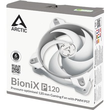 Кулер корпусний ARCTIC BioniX P120 Grey/White (ACFAN00167A)