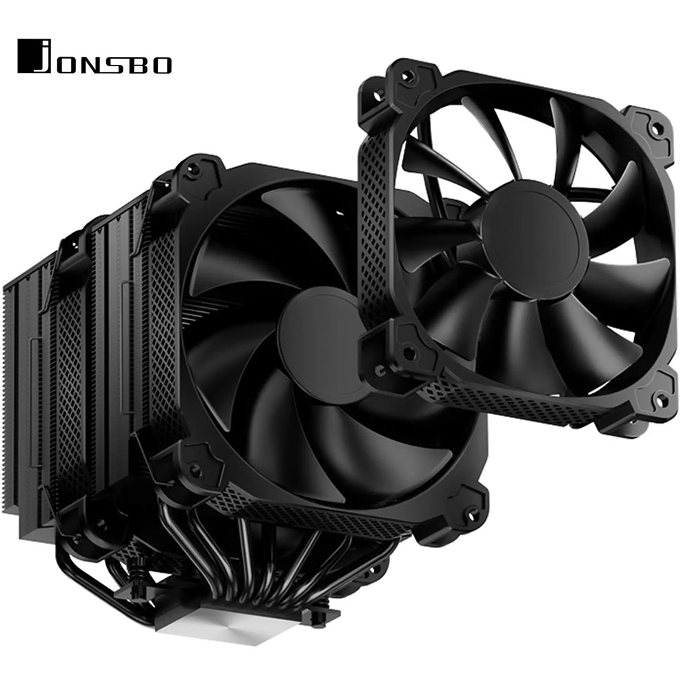 Кулер процесорний JONSBO HX7280 Black 140mm Для сокета 1155