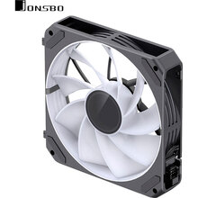 Набор кулеров корпусных JONSBO ZG-120BR (3in1) Black 120mm