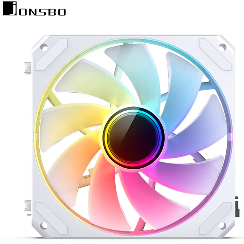 Изображение Набор кулеров корпусных JONSBO ZG-120WR (3in1) White 120mm