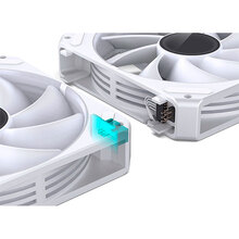 Набор кулеров корпусных JONSBO ZG-120WR (3in1) White 120mm