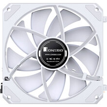 Набор кулеров корпусных JONSBO ZG-120WR (3in1) White 120mm
