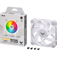 Кулер корпусний ASUS TUF GAMING TF120 ARGB WHITE (90DA0033-B09000)