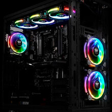 Набор кулеров корпусных THERMALTAKE Riing Plus 12 RGB Radiator Fan TT Premium Edition 3-Fan (CL-F053-PL12SW-A)