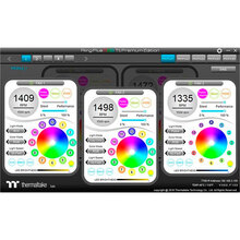 Набор кулеров корпусных THERMALTAKE Riing Plus 12 RGB Radiator Fan TT Premium Edition 3-Fan (CL-F053-PL12SW-A)