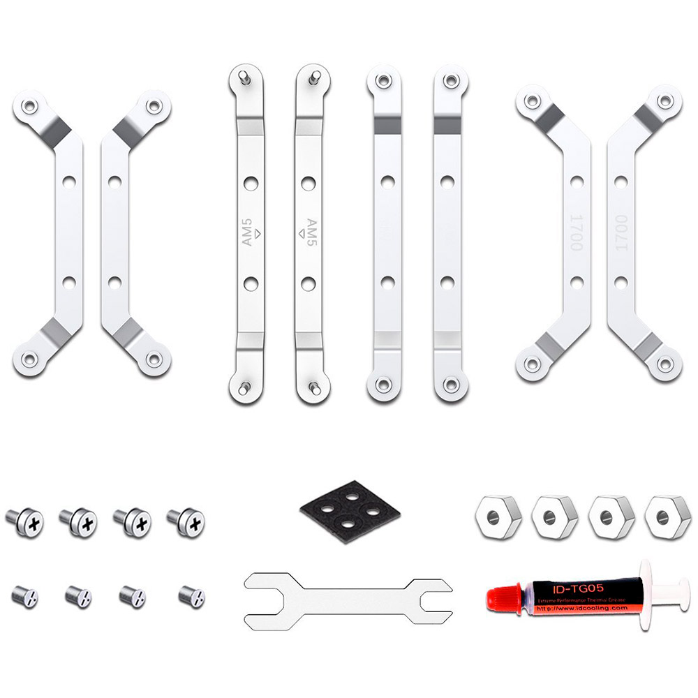 Фото Кулер процесорний ID-COOLING IS-40X V3 White