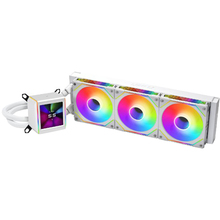Система водяного охлаждения LIAN LI Galahad II LCD SL-INF 360 White (G89.GA2ALCD36INW.00)