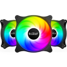 Набір кулерів корпусних PCCOOLER 120 mm FX 120 ARGB BK 3 шт