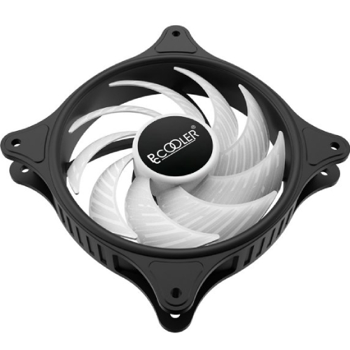 Кулер корпусный PCCOOLER 120 mm FX 120 ARGB BK Подшипник гидродинамический