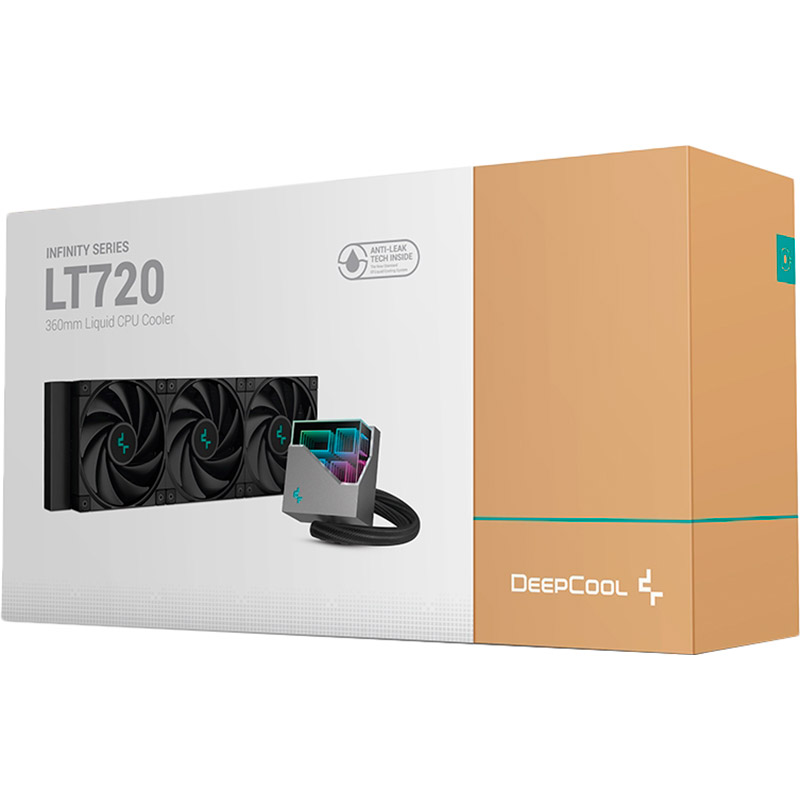 Внешний вид Система водяного охлаждения DEEPCOOL LT720 (R-LT720-BKAMNF-G-1)