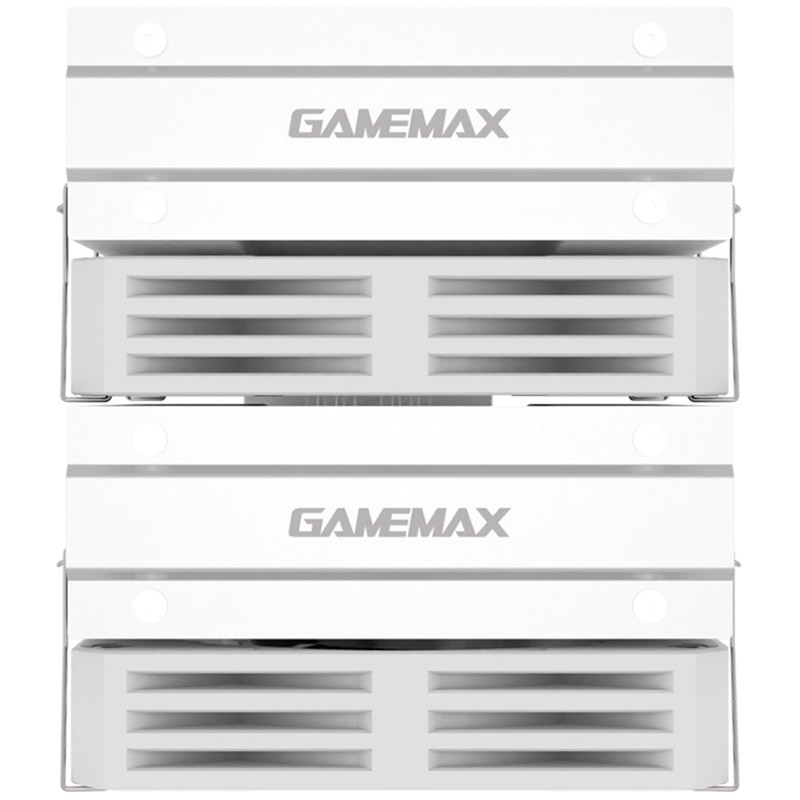 Зовнішній вигляд Кулер процесорний GAMEMAX Twin 600 White