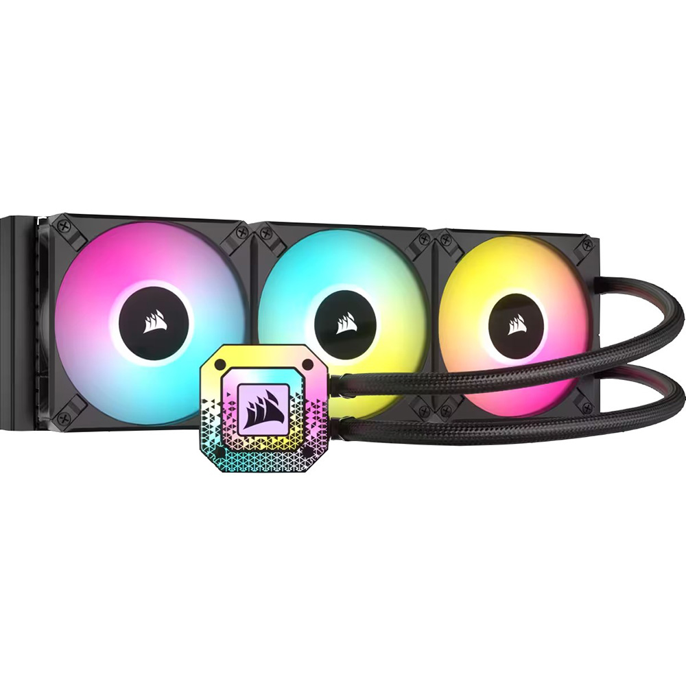 Система водяного охлаждения CORSAIR iCUE H150i Elite Capellix XT Liquid CPU Cooler Black (CW-9060070-WW)