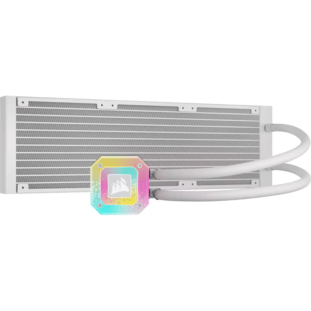 Система водяного охлаждения CORSAIR iCUE H150i Elite Capellix XT Liquid CPU Cooler White (CW-9060073-WW) Для сокета 1200