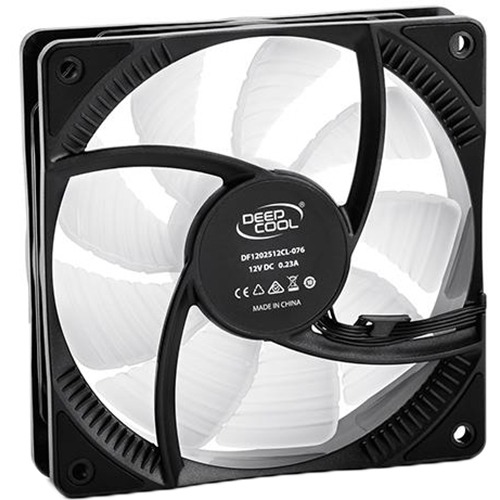 Кулер корпусный DEEPCOOL RF120 (DP-FRGB-RF120-1C) Конструкция системы охлаждения кулер