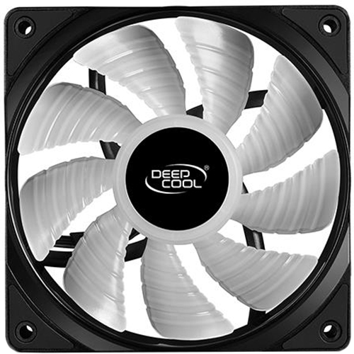 Набор кулеров корпусных DEEPCOOL RF120-3 IN 1 (DP-FRGB-RF120-3C) Конструкция системы охлаждения кулер