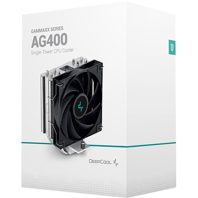 Изображение Кулер процессорный DEEPCOOL AG400 (R-AG400-BKNNMN-G-1)