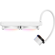 Система водяного охолодження NZXT Kraken RGB 280mm AIO кухонний кулер W/Display RGB Hub Fans White (RL-KR280-W1)