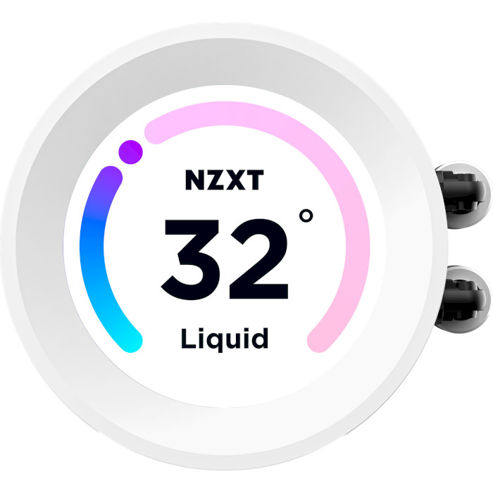 Система водяного охолодження NZXT Kraken Elite RGB 280mm AIO кухонний кулер W/Displa RGB Fans White (RL-KR28E-W1) Для сокета 1156