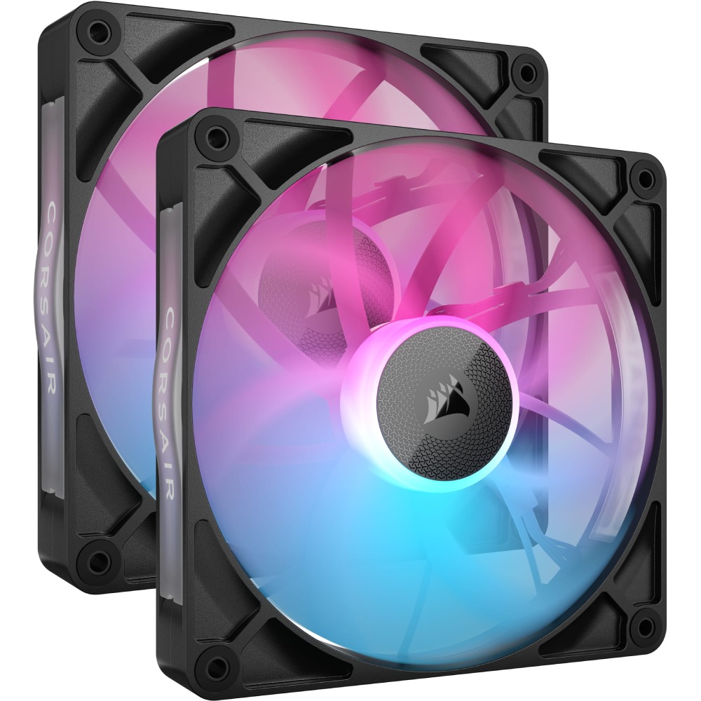 Набір корпусних кулерів CORSAIR iCUE Link RX140 RGB PWM Dual Pack (CO-9051020-WW) Набір корпусних кулерів CORSAIR iCUE Link RX140 RGB PWM Dual Pack (CO-9051020-WW)