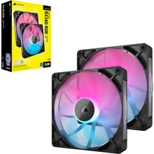 Набір корпусних кулерів CORSAIR iCUE Link RX140 RGB PWM Dual Pack (CO-9051020-WW)