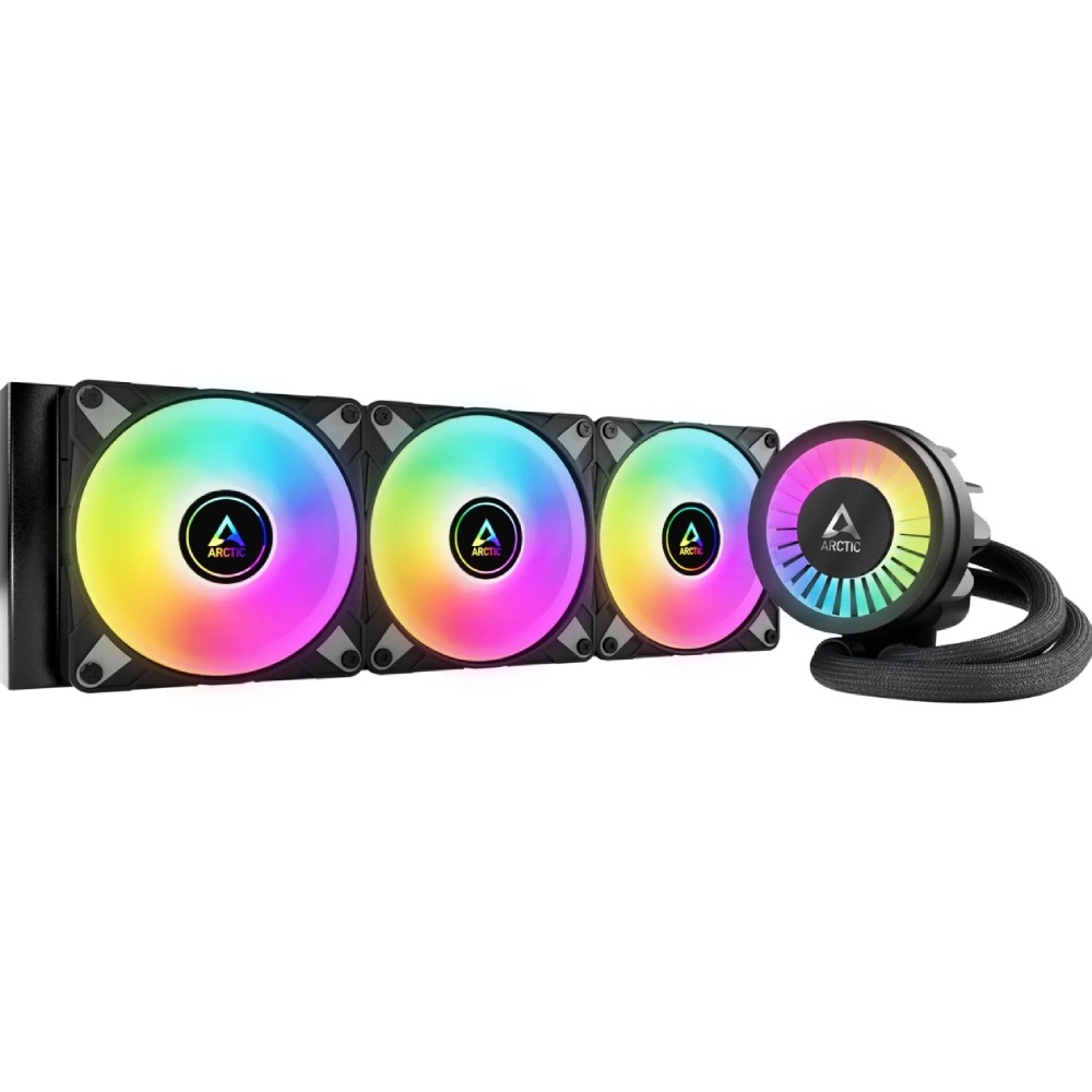 Система водяного охолодження ARCTIC Liquid Freezer III 420 A-RGB Black (ACFRE00145A) Для сокета AM4