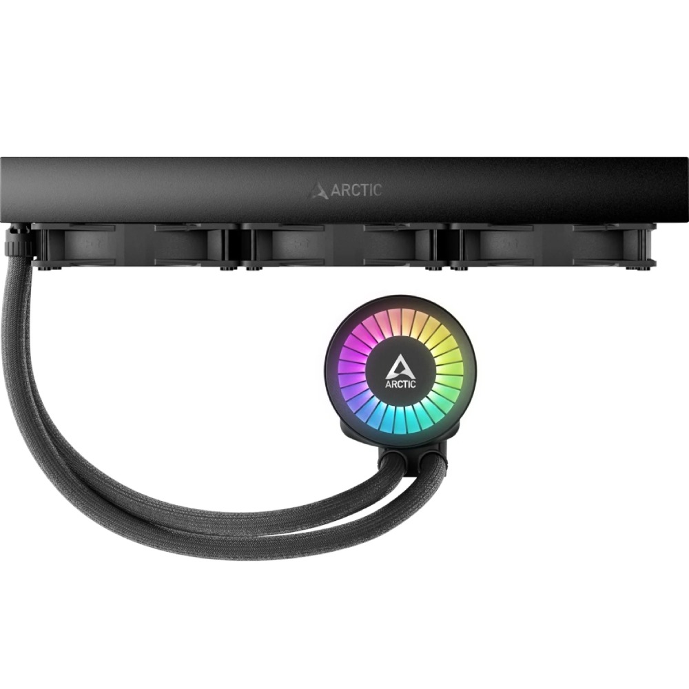 Фото Система водяного охлаждения ARCTIC Liquid Freezer III 420 A-RGB Black (ACFRE00145A)