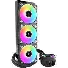 Система водяного охолодження ARCTIC Liquid Freezer III 420 A-RGB Black (ACFRE00145A)