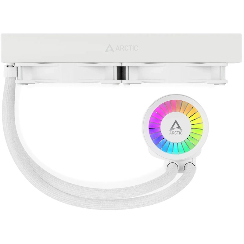 Огляд Система водяного охолодження ARCTIC Liquid Freezer III 280 A-RGB White (ACFRE00151A)