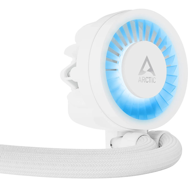 Зовнішній вигляд Система водяного охолодження ARCTIC Liquid Freezer III 280 A-RGB White (ACFRE00151A)