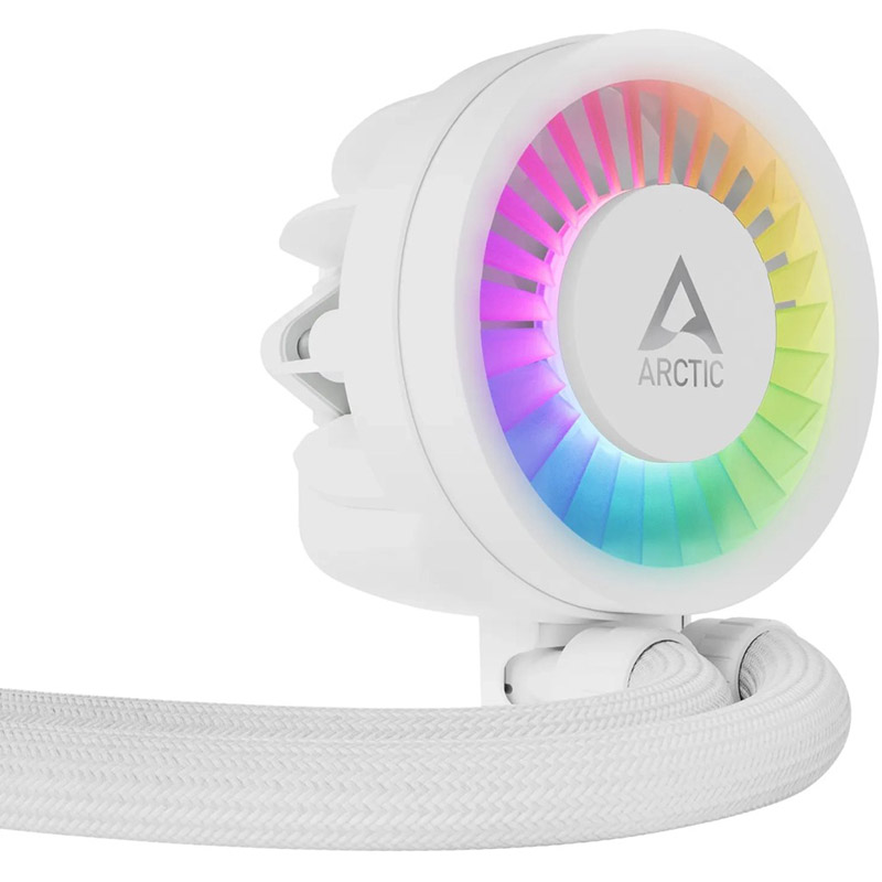 Изображение Система водяного охлаждения ARCTIC Liquid Freezer III 420 A-RGB White (ACFRE00153A)