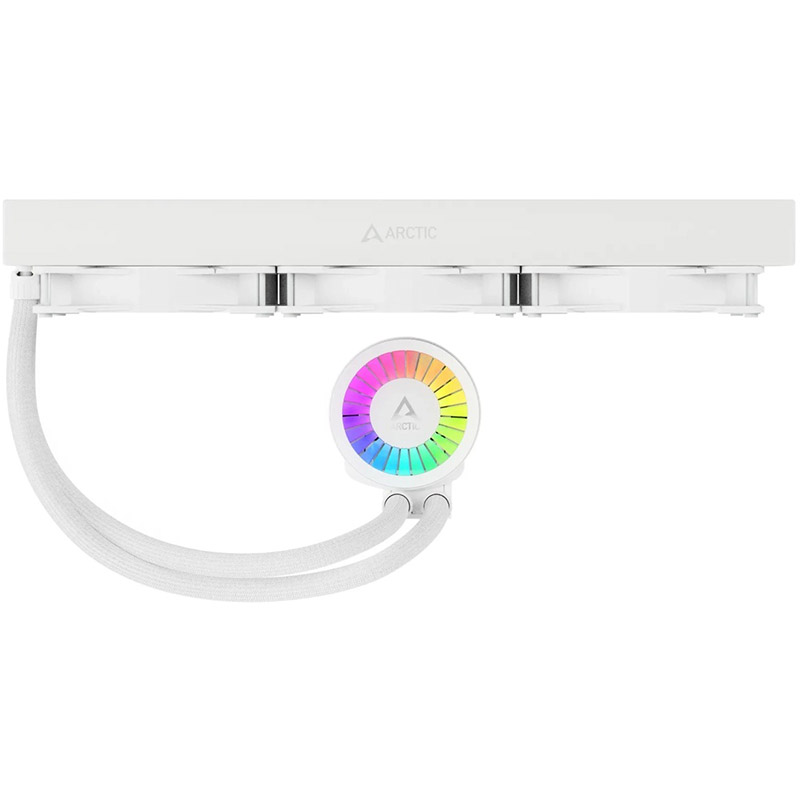 Фото Система водяного охлаждения ARCTIC Liquid Freezer III 420 A-RGB White (ACFRE00153A)