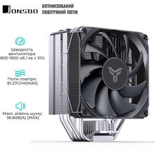 Кулер процессорный JONSBO PISA A4 Gray (PISA A4 Gray)