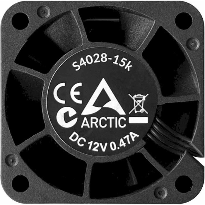 Кулер корпусный ARCTIC S4028-15K (ACFAN00264A) Диаметр вентилятора, мм 40