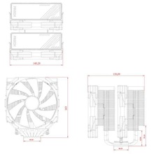 Кулер процессорный ID-COOLING Frozn A720 Black