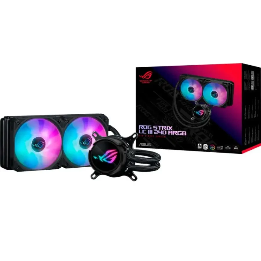 Заказать Система водяного охлаждения ASUS ROG Strix LC III 240 ARGB (90RC00S1-M0UAY0)