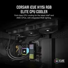 Система водяного охлаждения CORSAIR iCUE H115i RGB Elite Liquid (CW-9060059-WW)
