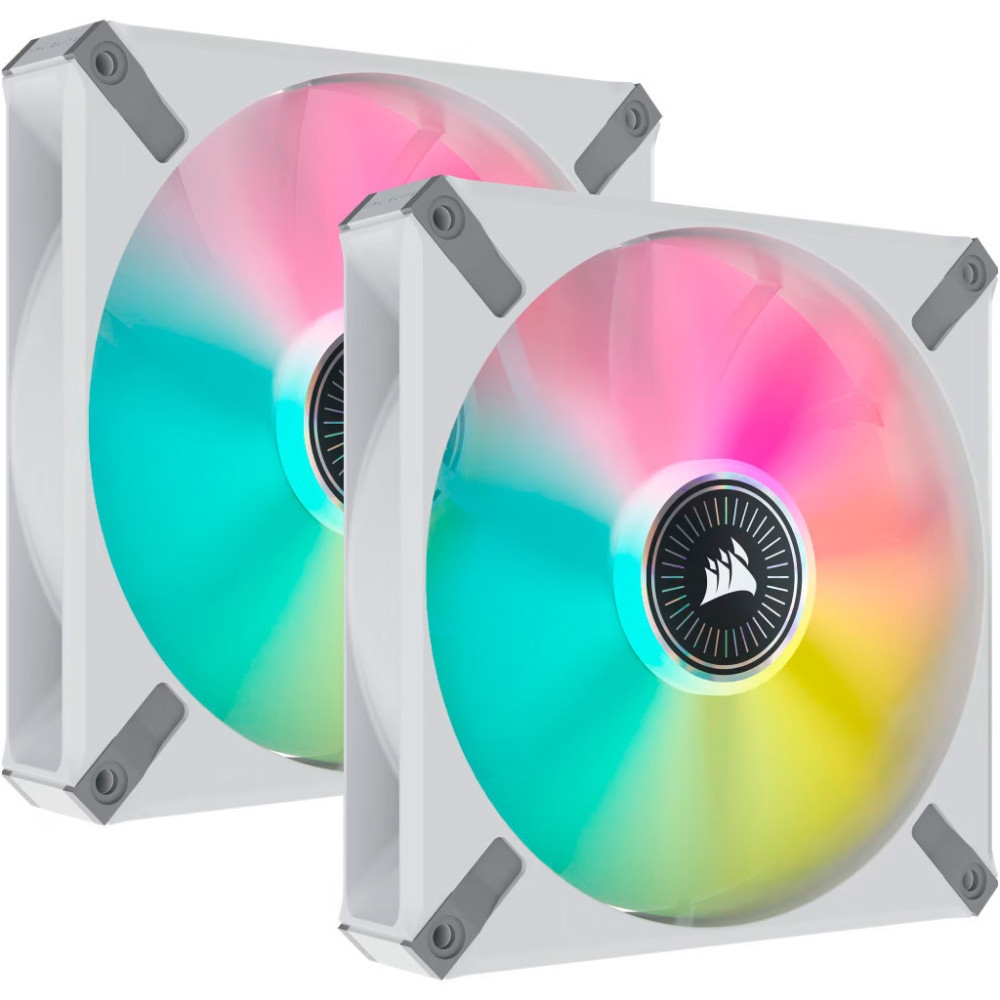 Набор кулеров корпусных CORSAIR iCUE ML140 RGB Elite Premium Dual Pack (CO-9050119-WW) Набор кулеров корпусных CORSAIR iCUE ML140 RGB Elite Premium Dual Pack (CO-9050119-WW)
