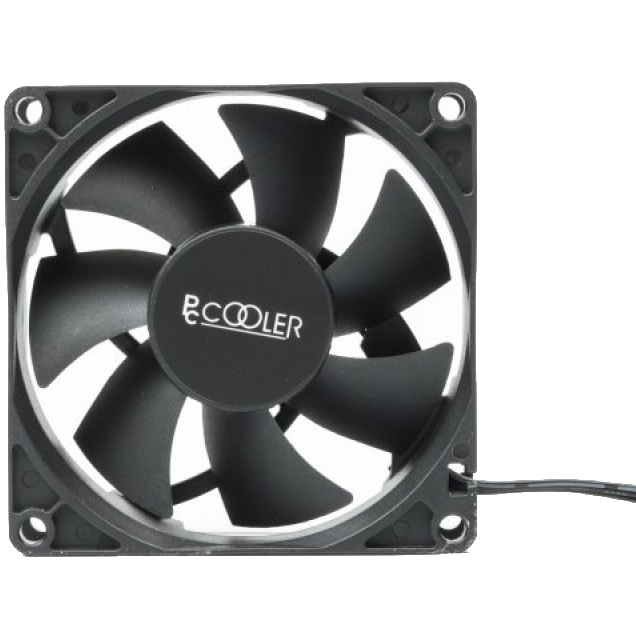 Набор кулеров корпусных PCCOOLER DN 80 BK 3in1