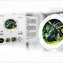 Система водяного охолодження ID-COOLING Space LCD SL360 XE White (6931393306537)