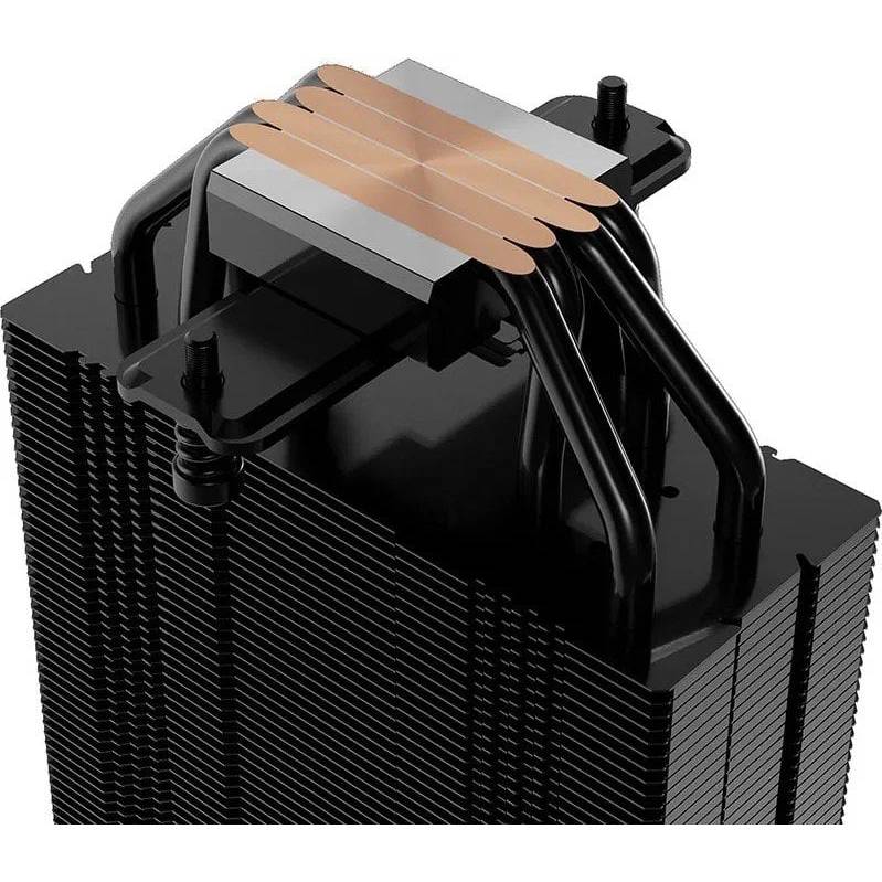 Фото Кулер процесорний GAMDIAS BOREAS E2-410 CPU Air Cooler Black (4712960139459)