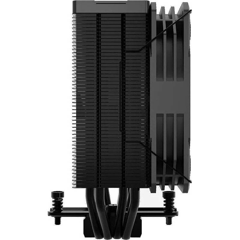 Зовнішній вигляд Кулер процесорний GAMDIAS BOREAS E2-410 CPU Air Cooler Black (4712960139459)