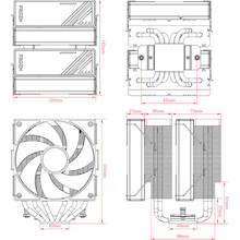 Кулер процессорный ID-COOLING Frozn A620 ARGB White