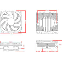 Кулер процессорный ID-COOLING IS-37-XT Black