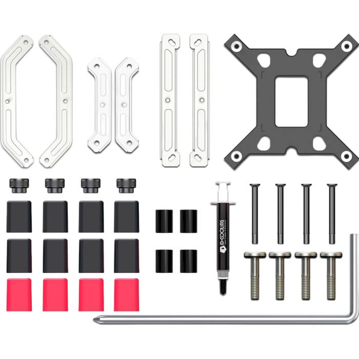 Фото Кулер процесорний ID-COOLING IS-67-XT White
