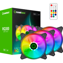 Набор кулеров корпусных GAMEMAX КІТ 3*120мм oling kit (RQ 300)