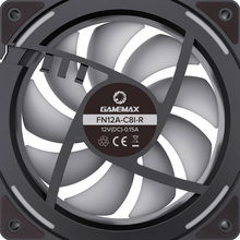 Набор кулеров корпусных GAMEMAX 120mm*3 KIT ARGB fan (KF300R BK)