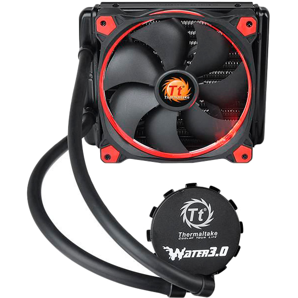 Кулер процесорний THERMALTAKE Water 3.0 Riing Red 140 (CL-W150-PL14RE-A)