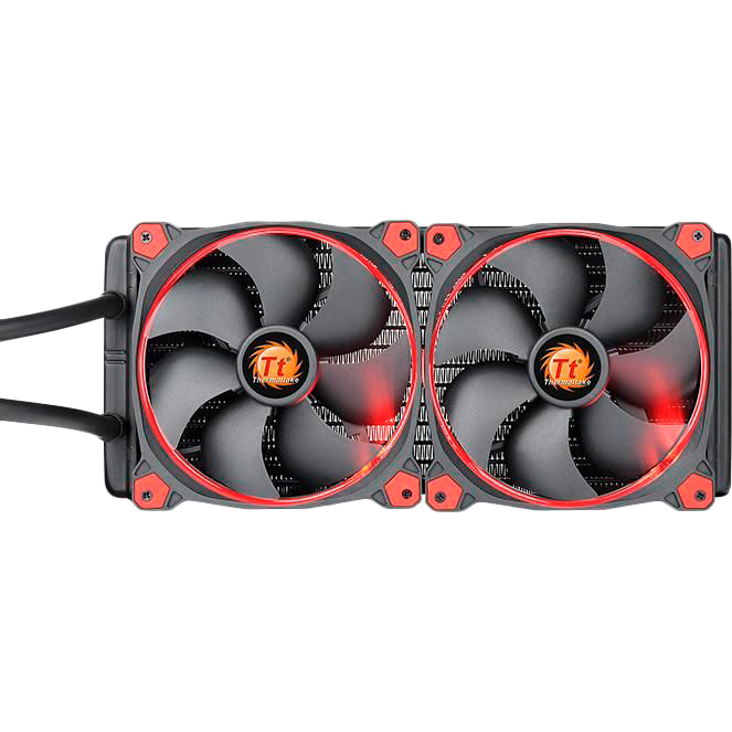 Кулер процессорный THERMALTAKE Water 3.0 Riing Red 280 (CL-W138-PL14RE-A) Назначение для процессора