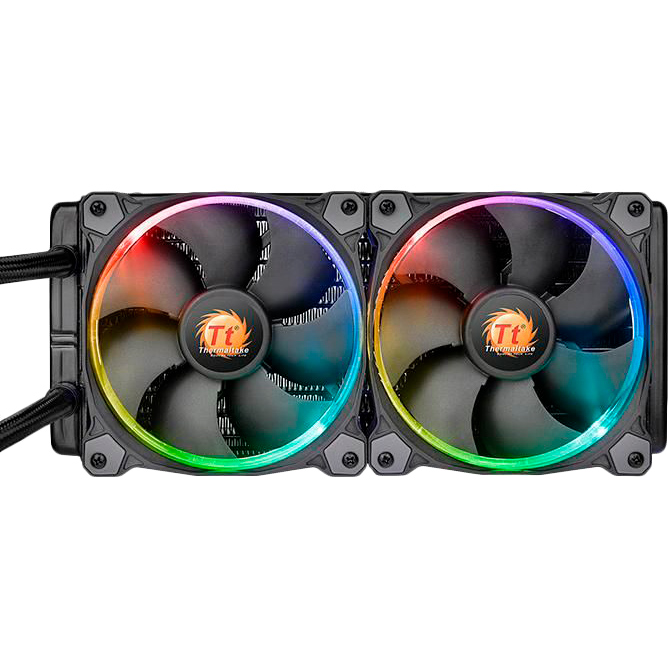 Кулер процесорний THERMALTAKE Water 3.0 Riing RGB 240 (CL-W107-PL12SW-A) Призначення для процесора