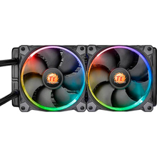 Кулер процесорний THERMALTAKE Water 3.0 Riing RGB 240 (CL-W107-PL12SW-A)